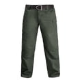 thumbnail image 3 of JURANMO Men's Cargo Work Pants Outdoor Water Resistant Tactical Pants Casual Lightweight Hiking Ripstop Pants Solid Color Work Trousers with Multi Pockets Back to School Deals Green S, 3 of 7