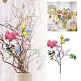 thumbnail image 3 of Huevo de Pascua de espuma y decoración de conejito. Realista arreglo floral primaveral para interiores., 3 of 3