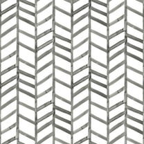 Chesapeake Fletching Black Geometric Wallpaper