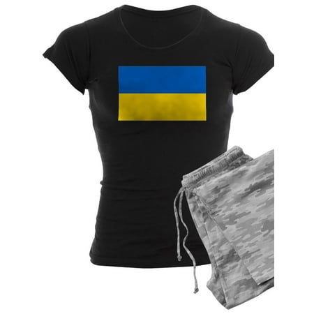 

CafePress - Flag Of Ukraine Pajamas - Women s Dark Pajamas