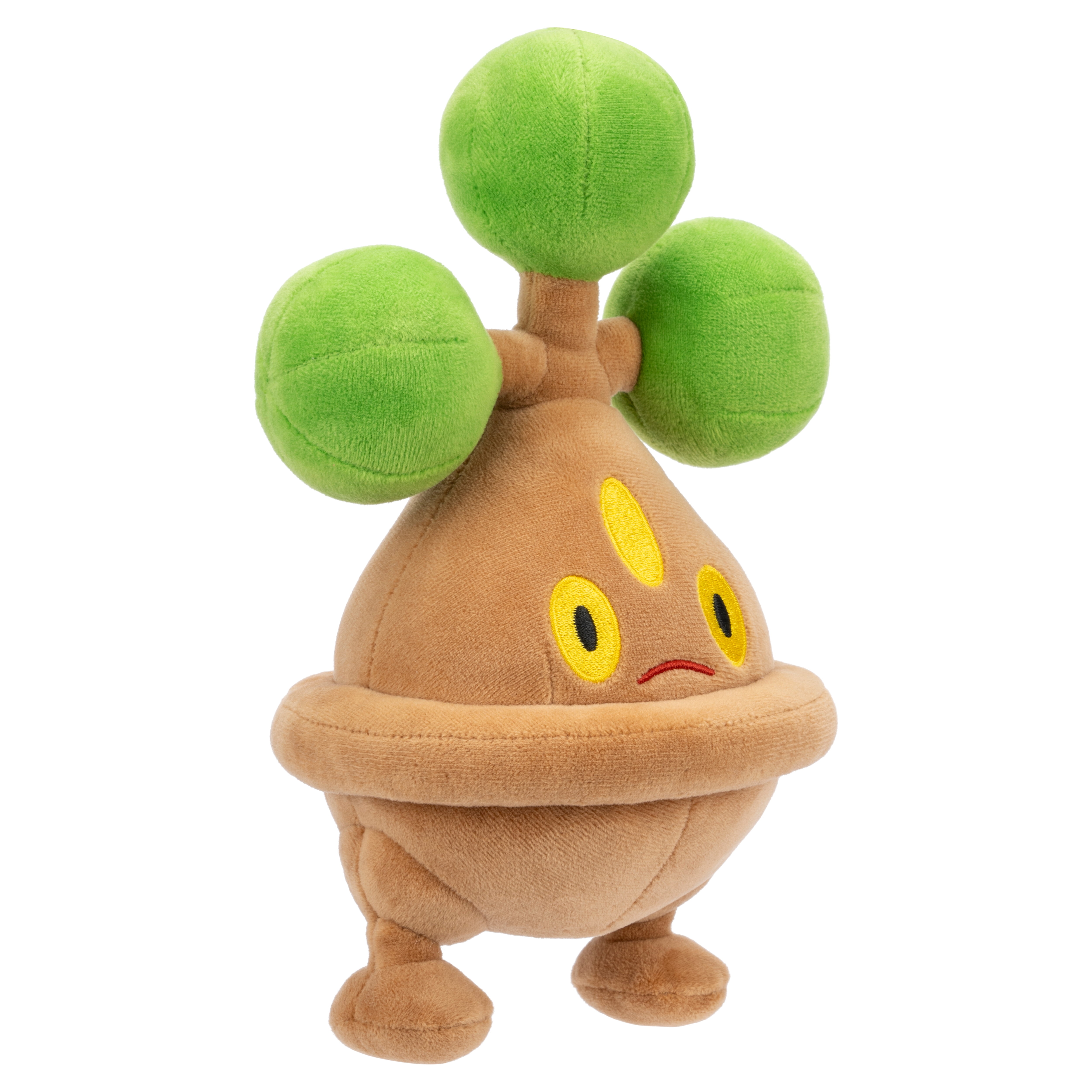 Pokemon Bonsly Plush - 8-Inch Soft Stuffed Toy with Detailed Design