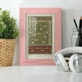 thumbnail image 6 of Nouveau Decorative VI - Framed Print w/glass - Sunset Pink, 6 of 8