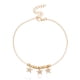 thumbnail image 2 of Guardurnaity Tobilleras con cuentas en forma de estrella ajustable con diamantes de imitación, accesorio de moda de estilo Simple, pulseras colgantes de Ropa, zapatos y accesorios Miscelánea Oro Guardurnaity AP009802-01, 2 of 6