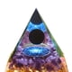 thumbnail image 2 of Pirámide De Cristal Decoración Pirámide de orgonita de 5 cm Heal Reiki Orgone Generador de energía Piedra de cristal (B), 2 of 4