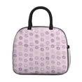 thumbnail image 2 of Lunch Bag Lunch Box for Women Reusable Insulated Lunch Bags,Water-Resistant Mini Donuts Pink Backdrop Cooler Lunch Tote Bag, Large Capacity for Work Travel Picnic, 2 of 6