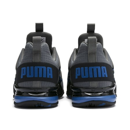 PUMA Men's Axelion Sneaker, Castlerock Black-Galaxy Blue, 9 M US PUMA Men's Axelion Sneaker, Castlerock Black-Galaxy Blue, 9 M US