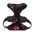 thumbnail image 5 of Picia Beautiful Red Ladybug No-Pull Dog Harness Reflective Front Clip Vest with Handle,Step-in Air Dog Harness,Adjustable 2 Metal Rings 4 Buckles,Easy to Put on & Take Off Large, 5 of 9