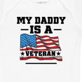 thumbnail image 4 of Inktastic My Daddy is a Veteran Boys or Girls Baby Bodysuit, 4 of 5