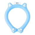 thumbnail image 1 of Anillo de enfriamiento para el cuello Envolturas de enfriamiento para el cuello reutilizables Enfriador de manos libres para el calor del verano Azul, 1 of 10
