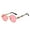 Gold / Pink, variant on Steampunk Sunglasses / Gold Frame / Pink Lens 003