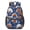 Basketball and Star, variant on Basketball and Lightning Red Pattern 17" School Backpacks for Teens,Waterproof Oxford Fabric,S-Shape Padded Straps for School,Travel,Hiking,Camping