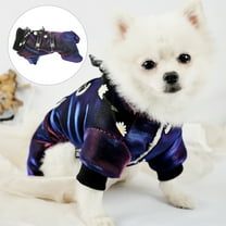 Waterproof Dog Snowsuit with Legs for Small Dogs Warm Winter Coat Fleece Lined Puppy Hoodie Overall Jumpsuit Windproof Pet Cat Parka Chihuahua Jacket Clothes