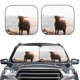 thumbnail image 2 of Fotbe Yak Juego de 2 Piezas de Parasoles para Parabrisas | Bloqueador Solar para Auto | Accesorios Plegables para Protección Solar Interior-Small, 2 of 6