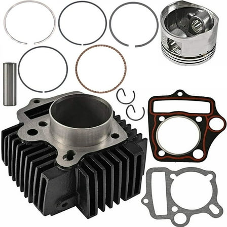Engine Maintenance Kit with Piston Rings for 4 110CC 125CC Motorcycles