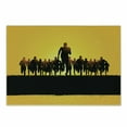 thumbnail image 1 of Running Cutting Board, Marathon Runners on a Sunburst Effect Background, Decorative Tempered Glass Cutting and Serving Board, in 3 Sizes, by Ambesonne, 1 of 2