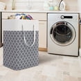 thumbnail image 2 of Lapalife 75L Laundry Basket with Handle, Freestanding Laundry Hamper Collapsible Clothes Toys Storage for Laundry Bathroom Bedroom, 1 Pack, 2 of 8