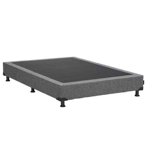 Box Base Cama Individual Gris Dicasa  Plomo
