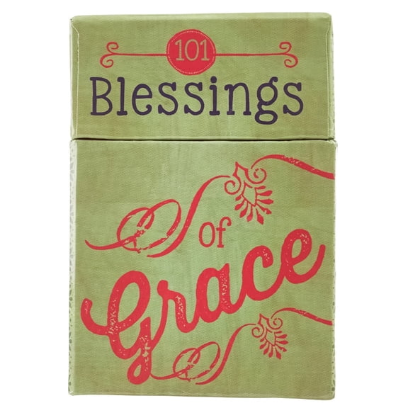 Retro Blessings 101 Blessings of Grace Cards, Inspirational Scripture Cards to Keep or Share