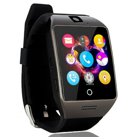 AGPtek Q18s Smart Watch LCD Touch Intelligent Wristwatch with Camera NFC for