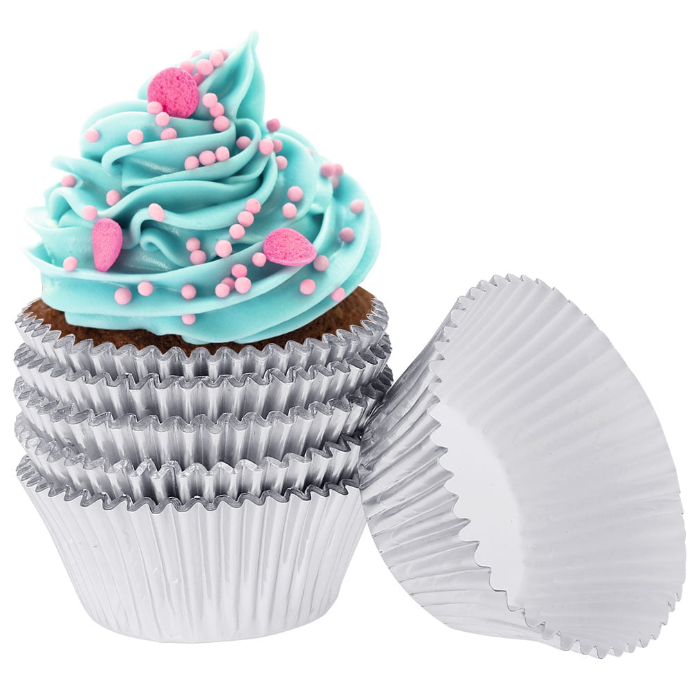 100pcs/pack Cupcake Muffin Baking Greaseproof Paper Bun Cases Cake Decorating 