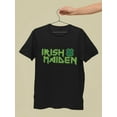 thumbnail image 5 of Old Glory Mens St. Patricks Day Irish Maiden Short Sleeve Graphic T Shirt, 5 of 6