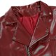 thumbnail image 4 of Chaqueta de cuero de motocicleta con solapa informal de todo fósforo de Pu de otoño 1 año, 4 of 4