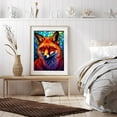 thumbnail image 6 of Diamond Art Kits for Adults - 5d Colorful Fox Stained Glass Art Diamond Painting for Adults, Diamond Art for Adults Beginners, Diamond Painting Kits for Adults for Home Wall Decor, 6 of 7