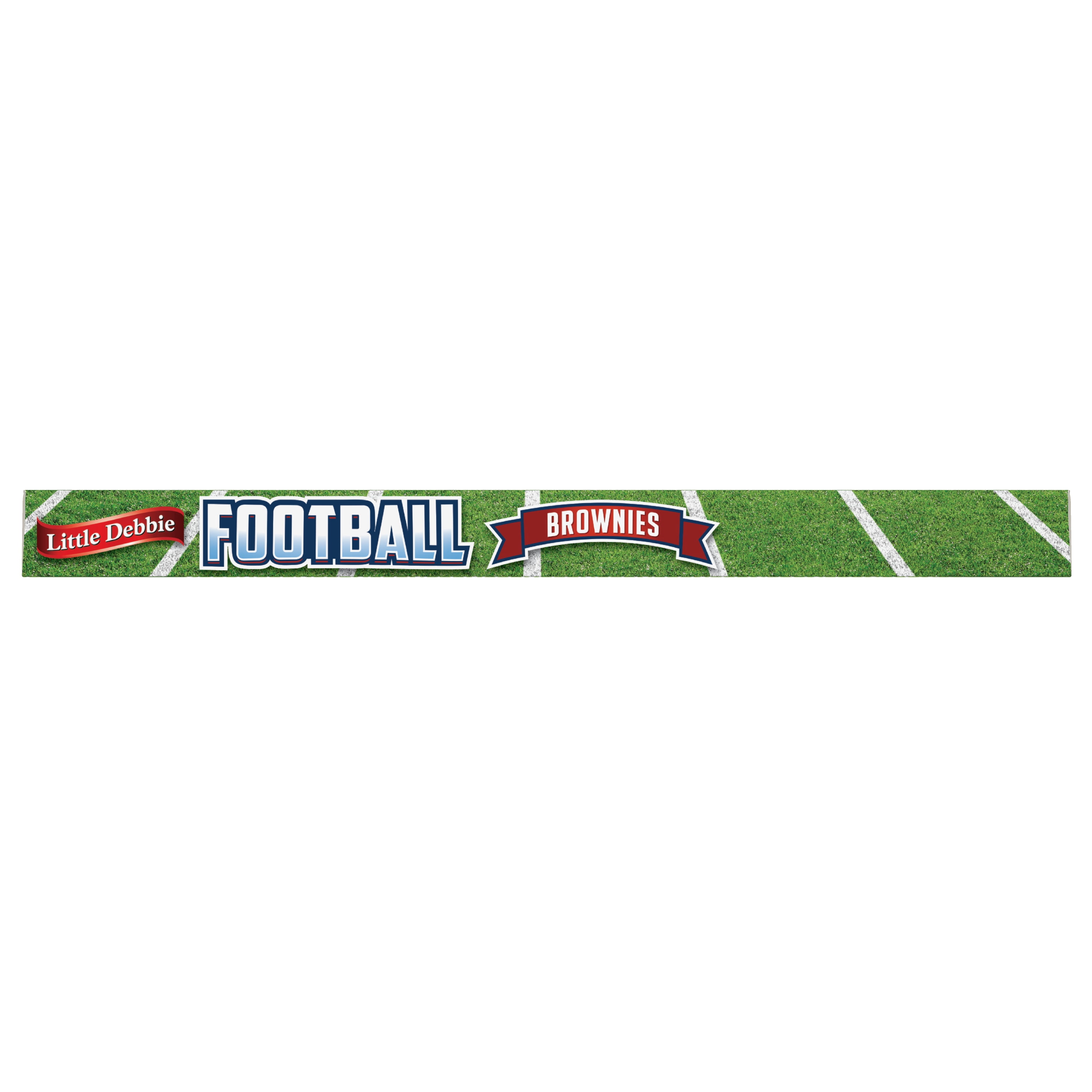 Snack Cakes, Little Debbie Family Pack Football Brownies