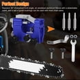 thumbnail image 2 of Chainsaw Sharpener, Adaptable Sharpening Tool for 4"-22" Chain Saws, Convenient Fast Sharpening with Stainless Steel Alloy, Portable Multifunctional for Garden and Professional Use, 2 of 5