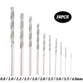 thumbnail image 2 of Juego de brocas con punta de diamante de 10 piezas Brocas helicoidales, 0,8 mm / 1,0 mm / 1,2 mm / 1,5 mm / 1,8 mm / 2,0 mm / 2,5 mm / 3,0 mm / 3,5 mm / 4,0 mm, 2 of 5