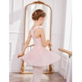 Oudiya 3 Pack Girls Ballet Skirts Leotard Chiffon Wrap Toddler Dance Clothes for 311Y Little