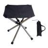 Taburete de pesca Taburete plegable de pesca Taburete portátil de acero inoxidable para acampar al aire libre Caminar JShteea El nuevo