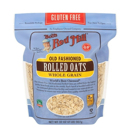 Bob's Red Mill, Old Fashioned Rolled Oats, Gluten Free, 32 oz