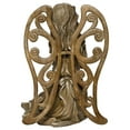 thumbnail image 5 of Northlight 14.5" Sitting Angel with Cross Garden Statue Outdoor Decoration - Brown, 5 of 5