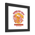 thumbnail image 4 of Gallery Pops Stranger Things 4 - Retro Food Surfer Boy Pizza Wall Art, Black Framed Version, 12" x 12", 4 of 5