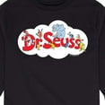 thumbnail image 3 of Dr. Seuss - Cat and the Hat and Friends Cloud Logo - Toddler And Youth Long Sleeve Graphic T-Shirt, 3 of 6