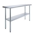 thumbnail image 2 of Work Table Food Prep Worktable Restaurant Supply Stainless Steel 18 x 60, 2 of 4
