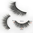Eyelashes False Lashes Pack 10Pairs 8D Dramatic Wispy Cat Eye Style