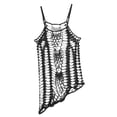 thumbnail image 1 of s mujeres de encaje de traje de baño cubren ahueca hacia fuera de pya negro m Sunnimix Bikini de crochet para mujer, 1 of 8