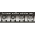 thumbnail image 2 of McCormick Irish Coat of Arms Tumbler Glasses - Set of 4 (Sand Etched), 2 of 2