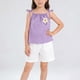 thumbnail image 3 of Conjunto Corto Casual para las Niñas Camisola sin Mangas con Pantalones Elásticos de Cintura Cómodo de Dos Piezas, 3 of 6