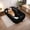 Black-71", variant on LOGYAT Cozy Human Dog Rest Bed, 71"x43"x10" Orthopedic Memory Foam with Soft Bolster, Washable Plush Cover Non-Slip Base and Side Storage Pocket for Adults and Pets, Black