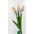 thumbnail image 3 of Lámpara de mesa simulada con 3 luces LED de noche de tulipán para decoración de cafetería (A), 3 of 6