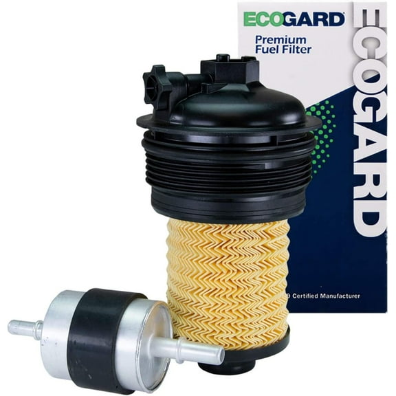 ECOGARD XF11644 Premium Diesel Fuel Filter Fits Ford F-150 3.0L DIESEL 2018-2021
