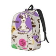 thumbnail image 3 of Sigee Dog Doing Yoga for Canvas Large Capacity Laptop Backpack for Men and Women, Travel Backpack, 3 of 8