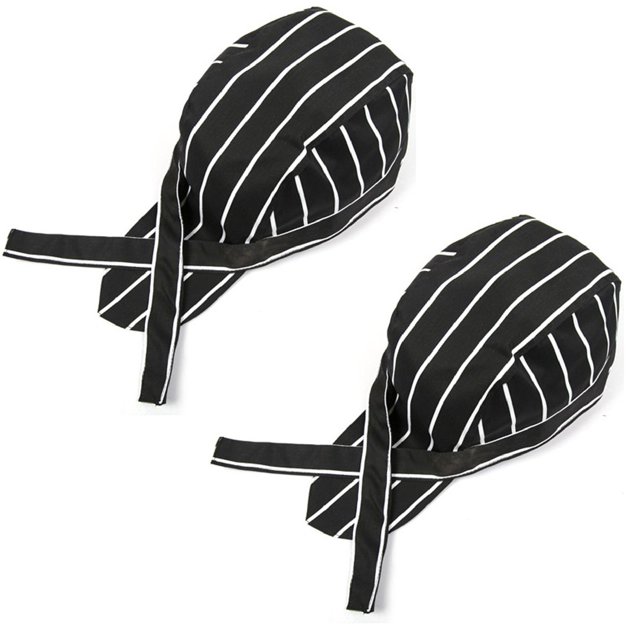 Oleegame 2PC Pretty Apron Chef Hat Adult Adjustable Baker Kitchen Cooking Chef Cap