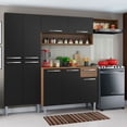 thumbnail image 2 of Cocina Integral Completa Madesa Emilly Top Marrón/Negro G20070, 2 of 15