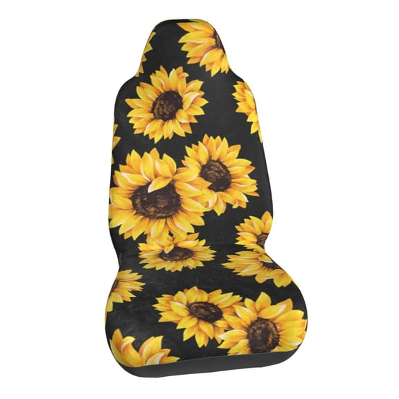 Sunflower Blankets Gifts For Women Car Seat Covers Stretch Car Seat Protectors Universal Fit