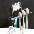 thumbnail image 1 of Bowayaoa Stainless Steel Suction Cup Toothbrush Holder Wall Mounted, Multifunctional Bathroom Storage Rack for Toothpaste Shaving Organizer, 1 of 7