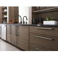 thumbnail image 2 of Amerock Blackrock 18 inch (457mm) Center-to-Center Gunmetal Appliance Pull, 2 of 10
